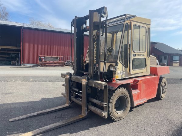 Motviktstruck 8 ton Stocka 8-600 DBHDD 3,5 VL