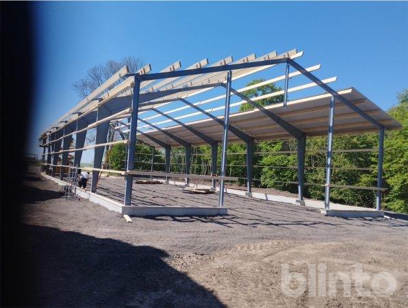 Stålstomme 360 m2 - 12x30 m - IPE240