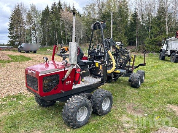 Miniskotare Alstor 821 8X8 / med tillbehör