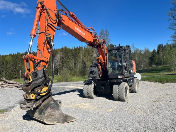 Hjulgrävare Hitachi zx170w