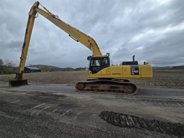 Långgrävare Komatsu PC340
