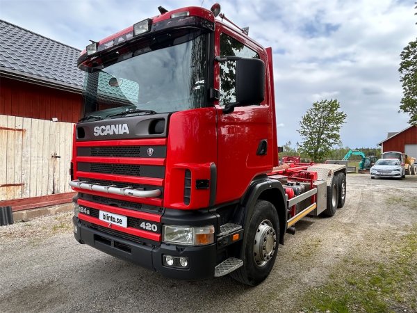 Lastbil Lastväxlare SCANIA R124GB6X24NA420