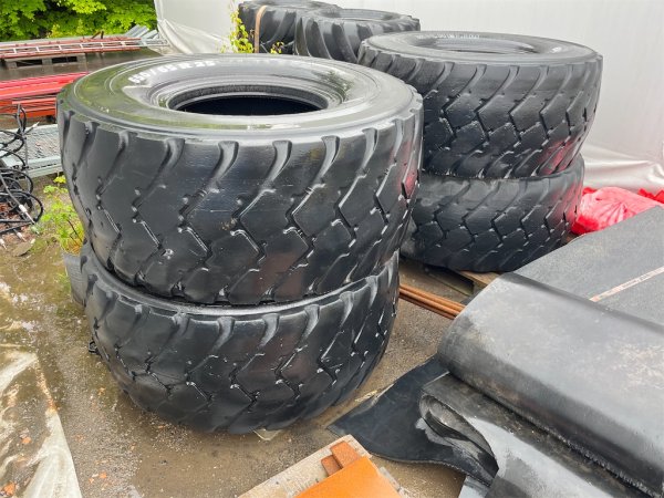 4 Hjul hjullastare Michelin 650/65 R25