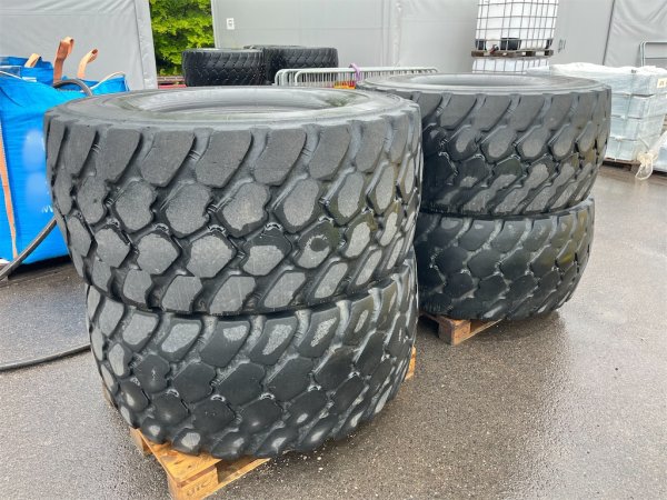 4 Hjul hjullastare Michelin 600/65 R25