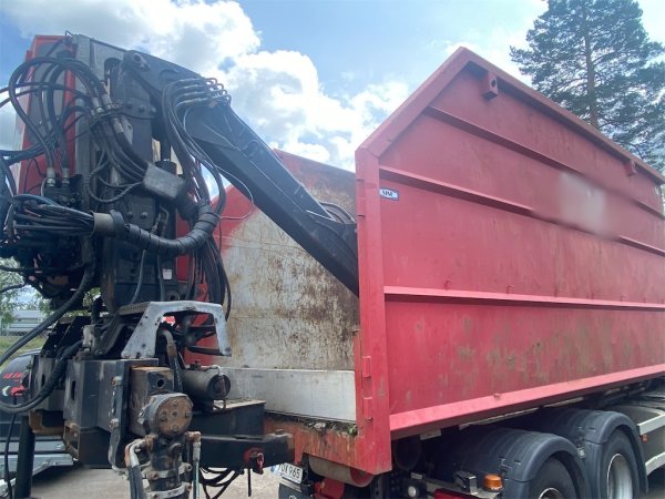 Kranflak Sisu med Loglift F96F 79