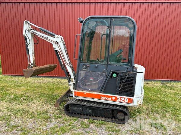Minigrävare 320 Bobcat