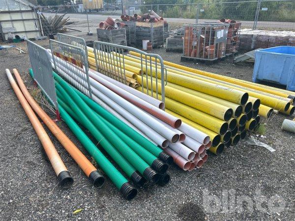 Paket med rör - Olika dimensioner | Blinto auktioner