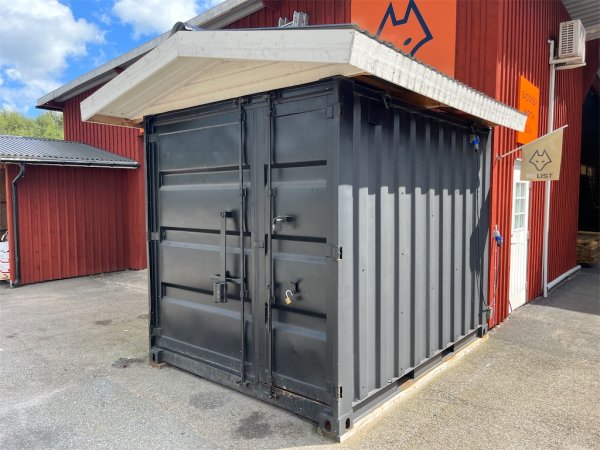 Isolerad container  10 fot med inredning