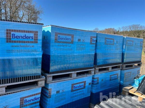 Nya takpannor Benders Candor Svart - 10 pallar