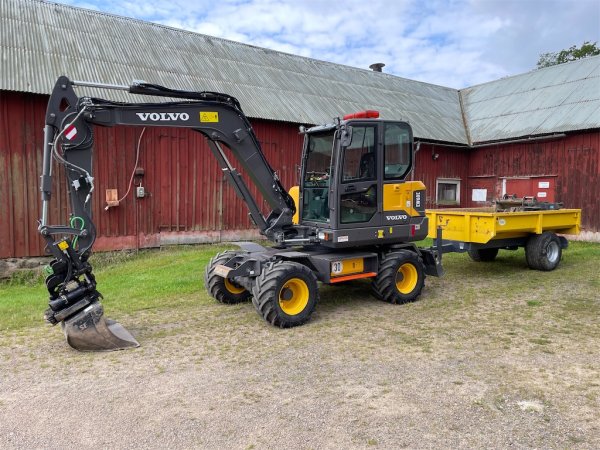 Grävmaskin VOLVO EW60E