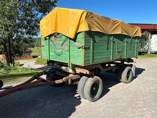 Spannmålskärra Tvåaxlad