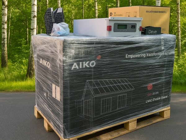 Solcells-Paket Aiko 70m2 16kW
