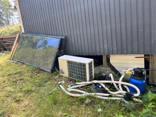Poolvärmare Hydro Pro 7 / Med vattenburna solceller / Reparationsobjekt