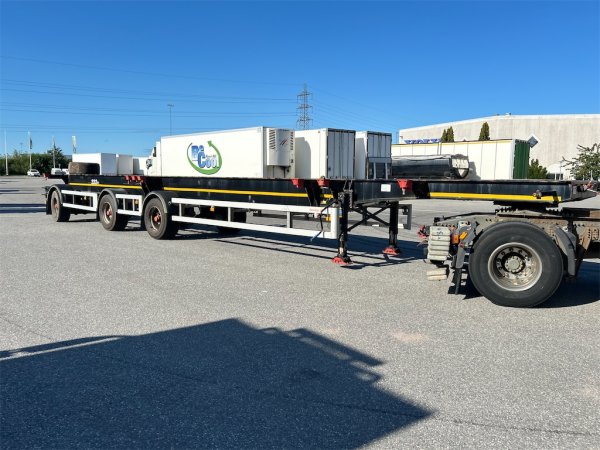 Trailer/släp KILAFORS Växelflakssläp/containersläp