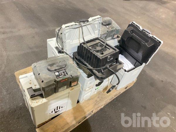 Laddare och batteri Wacker Neuson