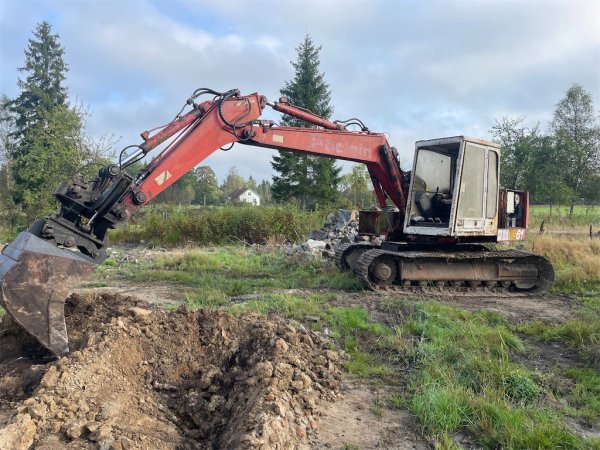 Bandgrävare 14 ton Poclain 61