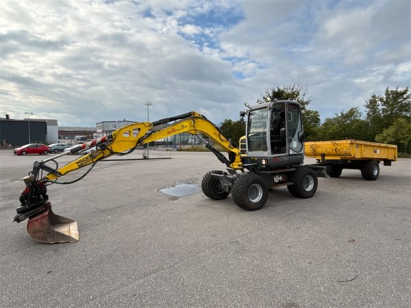 Hjulgrävare med vagn Wacker Neuson 6503-2