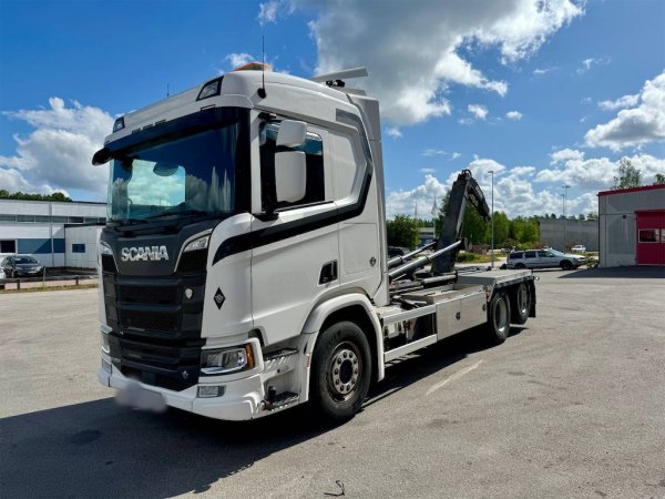 Lastväxlarbil SCANIA R650 6x2