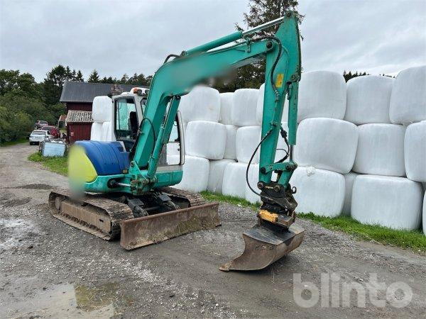 IHI 65VX2 med rotortilt och 3 skopor