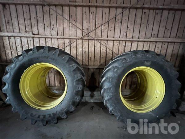 Dubbelmontage Agristar 650/65-38