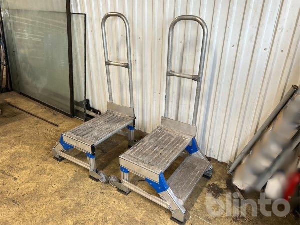 Arbetsplattform Creaxess plattform med hjul