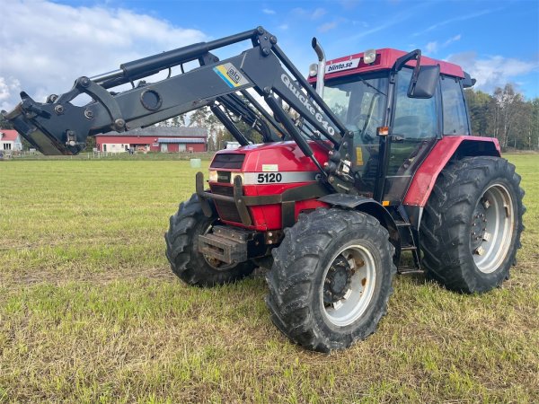 Traktor + Lastare CASE IH 5120 4WD MAXXUM