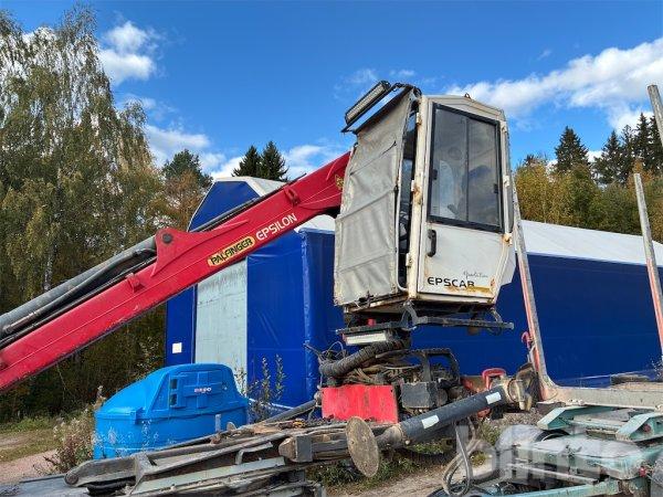 Timmerkran med Avställare Epsilon M110L80