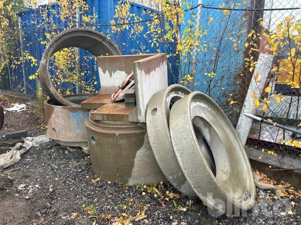 Betongringar Och L stöd