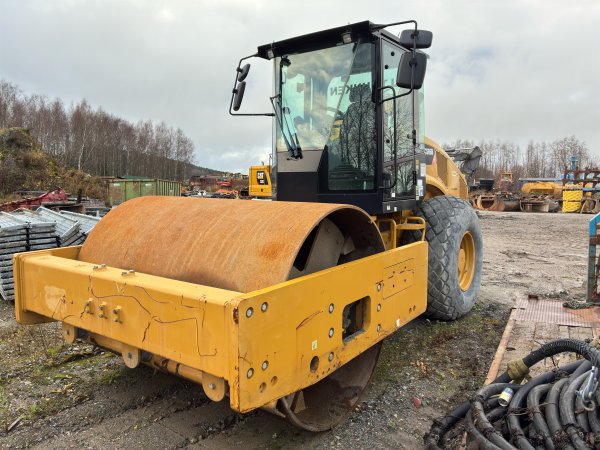 Envalsvält (Jordkompaktor) Cat CS66B