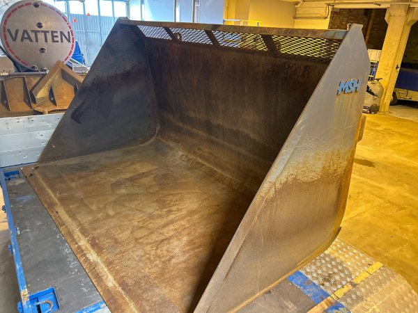 Snöskopa / Flisskopa MSH / Mekosvets 6 kubik med Stora BM fäste