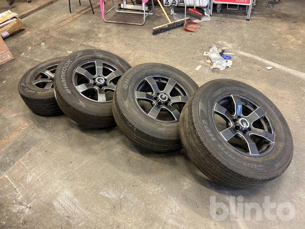 Med däck / Aavanti / till Nissan Navarra / 17”