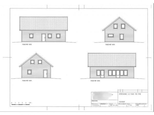 Lågenergihus 1,5 plan moduler
