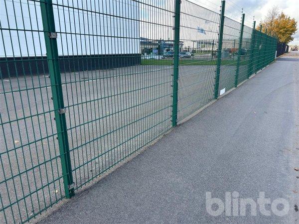 3D Panelstaket 500 meter - 200 styck - Grön