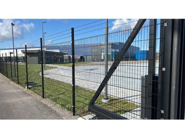 3D Panelstaket 300 meter - 120 styck x 2500 mm - Svart