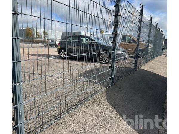 3D Panelstaket 250 meter - 100 styck x 2500 - Antracit