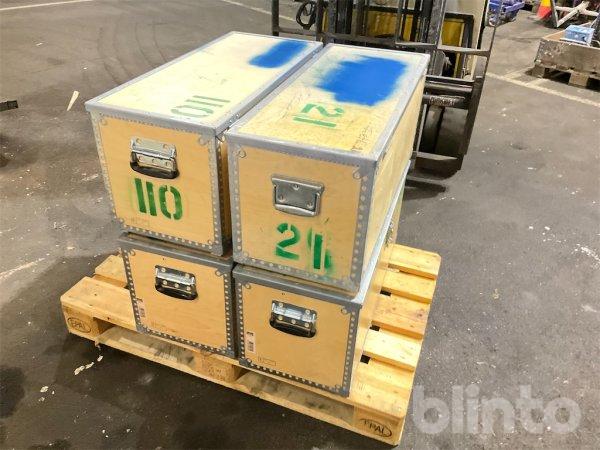 Verktygslådor 4 stycken